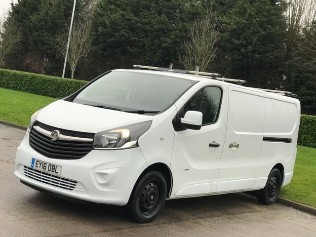2016 16 Vauxhall Vivaro 1.6 2900 L1H1 CDTI P/V 118 BHP