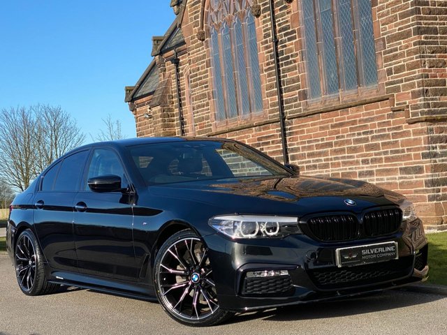 2018 18 BMW 5 Series 2.0 520D M SPORT 4d 188 BHP