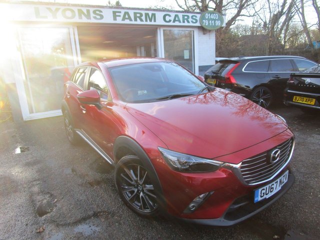2017 67 Mazda CX-3 2.0 SPORT NAV 5d 118 BHP AUTOMATIC