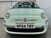 USED 2014 64 FIAT 500 1.2 LOUNGE 3d 69 BHP &pound;30 Tax,65MPG,Bluetooth
