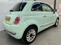 USED 2014 64 FIAT 500 1.2 LOUNGE 3d 69 BHP &pound;30 Tax,65MPG,Bluetooth