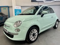 USED 2014 64 FIAT 500 1.2 LOUNGE 3d 69 BHP &pound;30 Tax,65MPG,Bluetooth