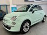 USED 2014 64 FIAT 500 1.2 LOUNGE 3d 69 BHP &pound;30 Tax,65MPG,Bluetooth