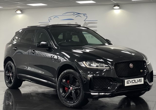 2016 66 Jaguar F-Pace 3.0 V6 S AWD 5d 296 BHP