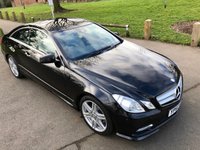USED 2012 62 MERCEDES-BENZ E-CLASS 3.0 E350 CDI BLUEEFFICIENCY SPORT 2d 265 BHP Stunning E-Class Sports Coupe With Huge Specification And Full Service History !