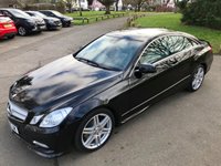 USED 2012 62 MERCEDES-BENZ E-CLASS 3.0 E350 CDI BLUEEFFICIENCY SPORT 2d 265 BHP Stunning E-Class Sports Coupe With Huge Specification And Full Service History !