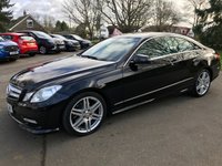 USED 2012 62 MERCEDES-BENZ E-CLASS 3.0 E350 CDI BLUEEFFICIENCY SPORT 2d 265 BHP Stunning E-Class Sports Coupe With Huge Specification And Full Service History !
