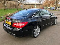 USED 2012 62 MERCEDES-BENZ E-CLASS 3.0 E350 CDI BLUEEFFICIENCY SPORT 2d 265 BHP Stunning E-Class Sports Coupe With Huge Specification And Full Service History !
