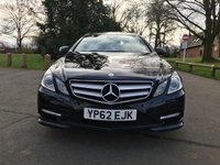 USED 2012 62 MERCEDES-BENZ E-CLASS 3.0 E350 CDI BLUEEFFICIENCY SPORT 2d 265 BHP Stunning E-Class Sports Coupe With Huge Specification And Full Service History !