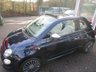 USED 2017 17 FIAT 500C 1.2 CONVERTIBLE RIVA 2d 69 BHP *VERY RARE SPECIAL EDITION* Excellent Service History + Just Serviced, One Owner, NEW MOT, Great fuel economy!