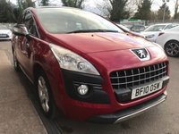 USED 2010 10 PEUGEOT 3008 1.6 EXCLUSIVE 5d 155 BHP PAN ROOF~PARK SENSORS~CRUISE~DAB...