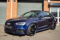 USED 2018 18 AUDI S3 2.0 S3 TFSI QUATTRO BLACK EDITION 4d 306 BHP VIRTUAL COCKPIT+MAG RIDE+ 2KEYS
