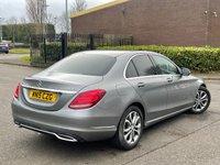 USED 2015 15 MERCEDES-BENZ C CLASS 2.1 C220 BLUETEC SPORT 4d 170 BHP 