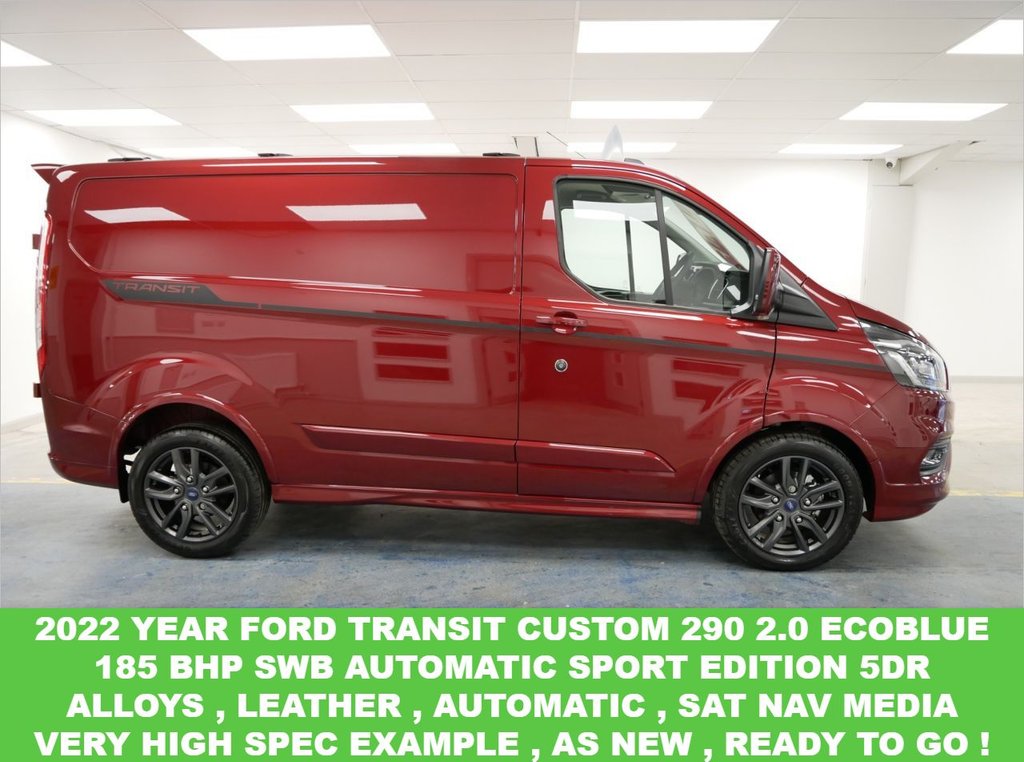 2022 Ford Transit Custom 290 Sport P/V 