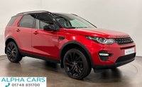 USED 2016 16 LAND ROVER DISCOVERY SPORT 2.0 TD4 HSE BLACK 5d 180 BHP High Specification HSE Black Edition, Panoramic Glass Roof , Full Ebony Leather, 20" High Gloss Alloy Wheels