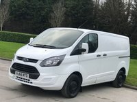 USED 2015 65 FORD TRANSIT CUSTOM 2.2 270 LR P/V 99 BHP CHOICES OF VANS IN STOCK !!