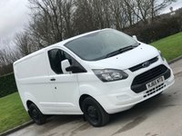 USED 2015 65 FORD TRANSIT CUSTOM 2.2 270 LR P/V 99 BHP CHOICES OF VANS IN STOCK !!