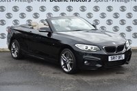 USED 2017 17 BMW 2 SERIES 2.0 225D M SPORT 2d 222 BHP GREAT SPECIFICATION  JUST ARRIVED STUNNING 225D CABRIO