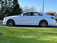 USED 2015 15 MERCEDES-BENZ CLS CLASS 2.1 CLS220 BLUETEC AMG LINE 4d 174 BHP Full Leather Sat Nav 19"AMG