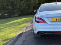 USED 2015 15 MERCEDES-BENZ CLS CLASS 2.1 CLS220 BLUETEC AMG LINE 4d 174 BHP Full Leather Sat Nav 19"AMG