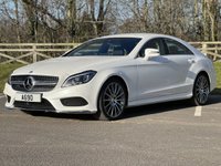 USED 2015 15 MERCEDES-BENZ CLS CLASS 2.1 CLS220 BLUETEC AMG LINE 4d 174 BHP Full Leather Sat Nav 19"AMG