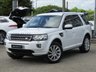 USED 2014 64 LAND ROVER FREELANDER 2.2 SD4 SE TECH 5d 190 BHP Finished in FUJI WHITE with contrasting FULL HEATED LEATHER Trim. The Land Rover Freelander comes from one of the most desirable brands currently on the market its spacious robust and well equiped as a mid sized family 4x4. This compact sport utility SUV comes with loads of features including HEATED LEATHER, SAT NAV, DAB RADIO, Rear Park sensors, Meridian Speakers, Headlight Washers, Cruise Control and much more. Dealer serviced at 6 miles, 61337 miles and on arrival at EMC at 72444 miles.