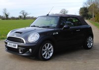 USED 2012 12 MINI CONVERTIBLE 1.6 COOPER S HIGHGATE 2d 181 BHP www.suffolkcarcentre.co.uk - Located at Lowestoft