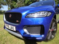 USED 2016 16 JAGUAR F-PACE 3.0 V6 FIRST EDITION AWD 5d 296 BHP STUNNING FIRST EDITION MODEL WITH JAGUAR SERVICE RECORD.