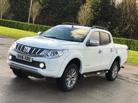 USED 2016 16 MITSUBISHI L200 2.4 DI-D 4X4 BARBARIAN DCB 178 BHP GENUINE LOW MILES + FULL HISTORY
