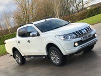 USED 2016 16 MITSUBISHI L200 2.4 DI-D 4X4 BARBARIAN DCB 178 BHP GENUINE LOW MILES + FULL HISTORY