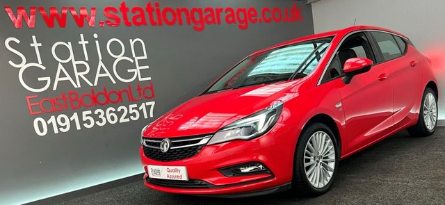2016 66 Vauxhall Astra 1.4 ELITE 5d 148 BHP