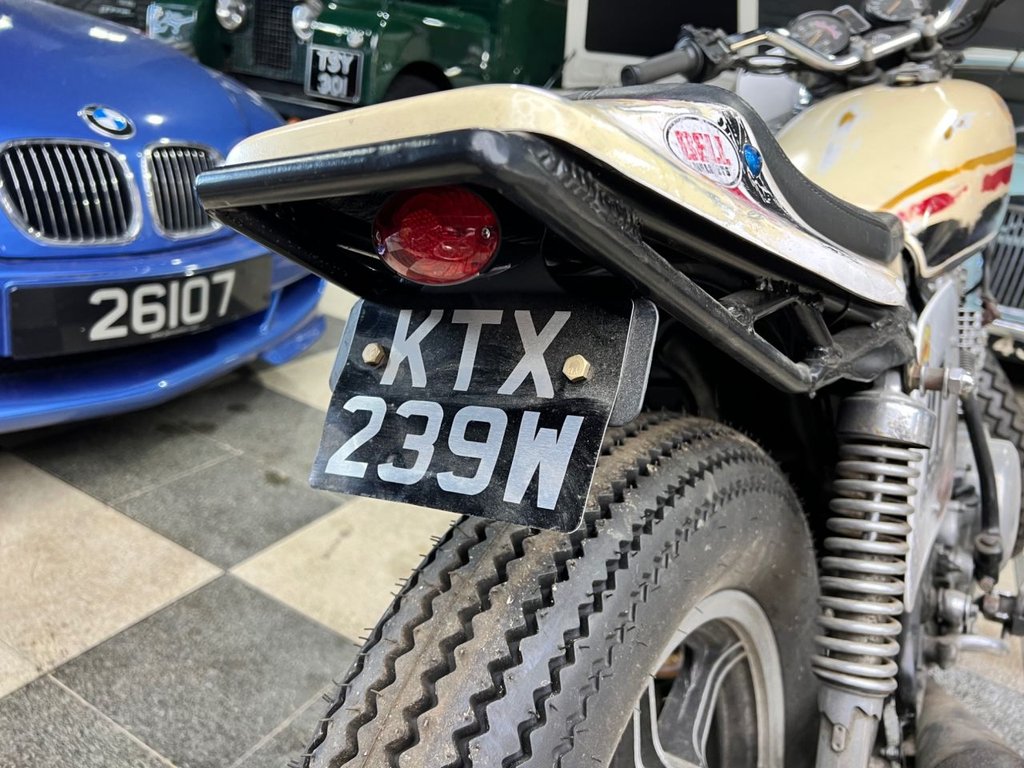USED 1981 YAMAHA XS XS250 // Custom flat Tracker // Patina // Px swap 