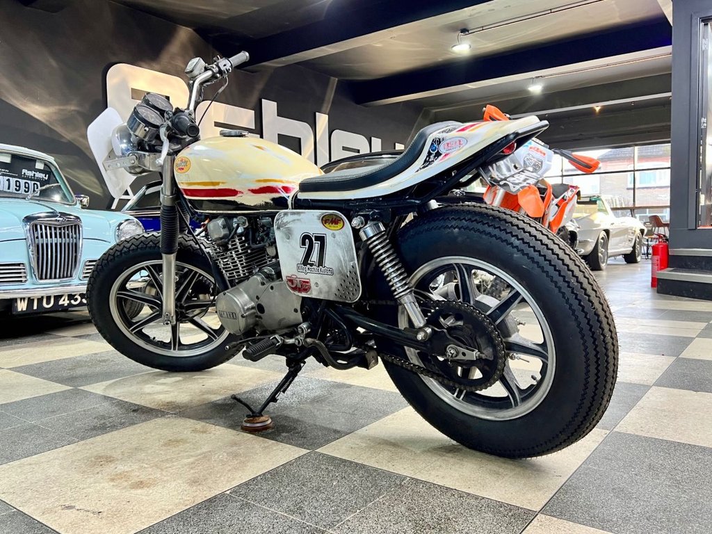 USED 1981 YAMAHA XS XS250 // Custom flat Tracker // Patina // Px swap 