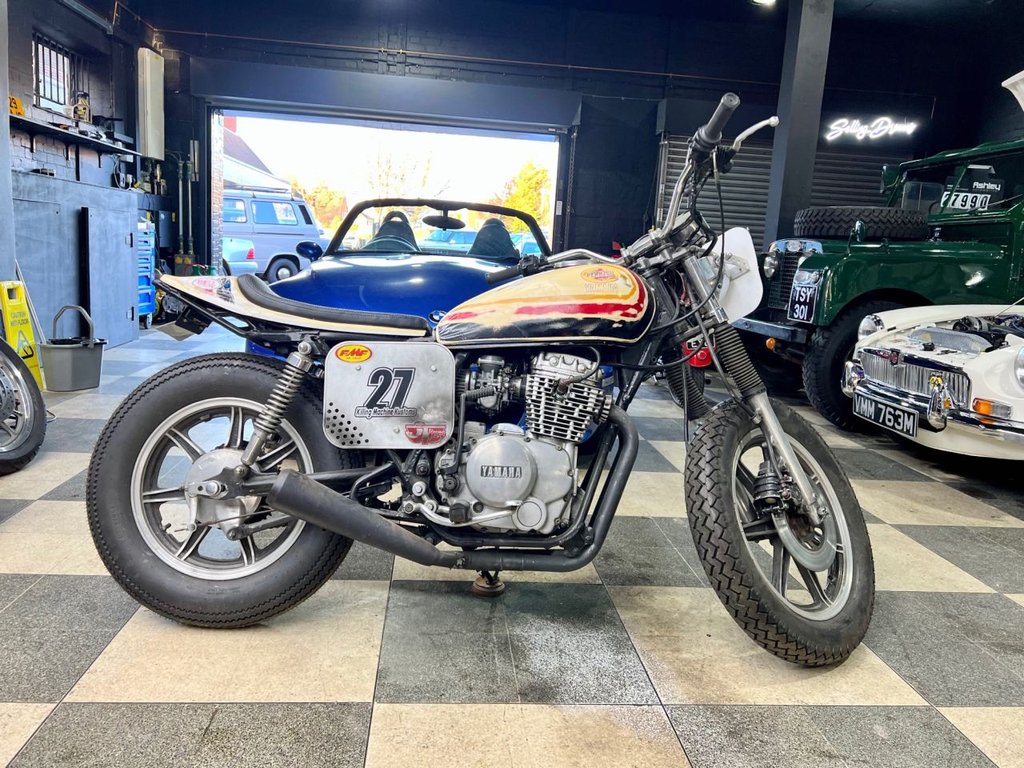 USED 1981 YAMAHA XS XS250 // Custom flat Tracker // Patina // Px swap 