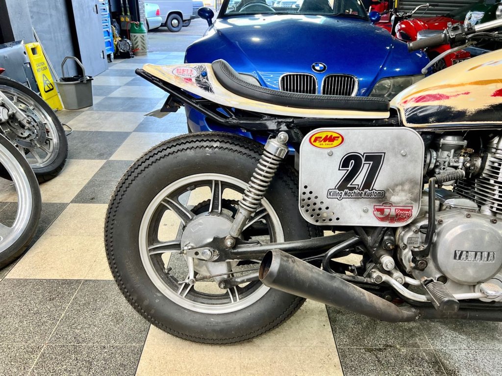 USED 1981 YAMAHA XS XS250 // Custom flat Tracker // Patina // Px swap 