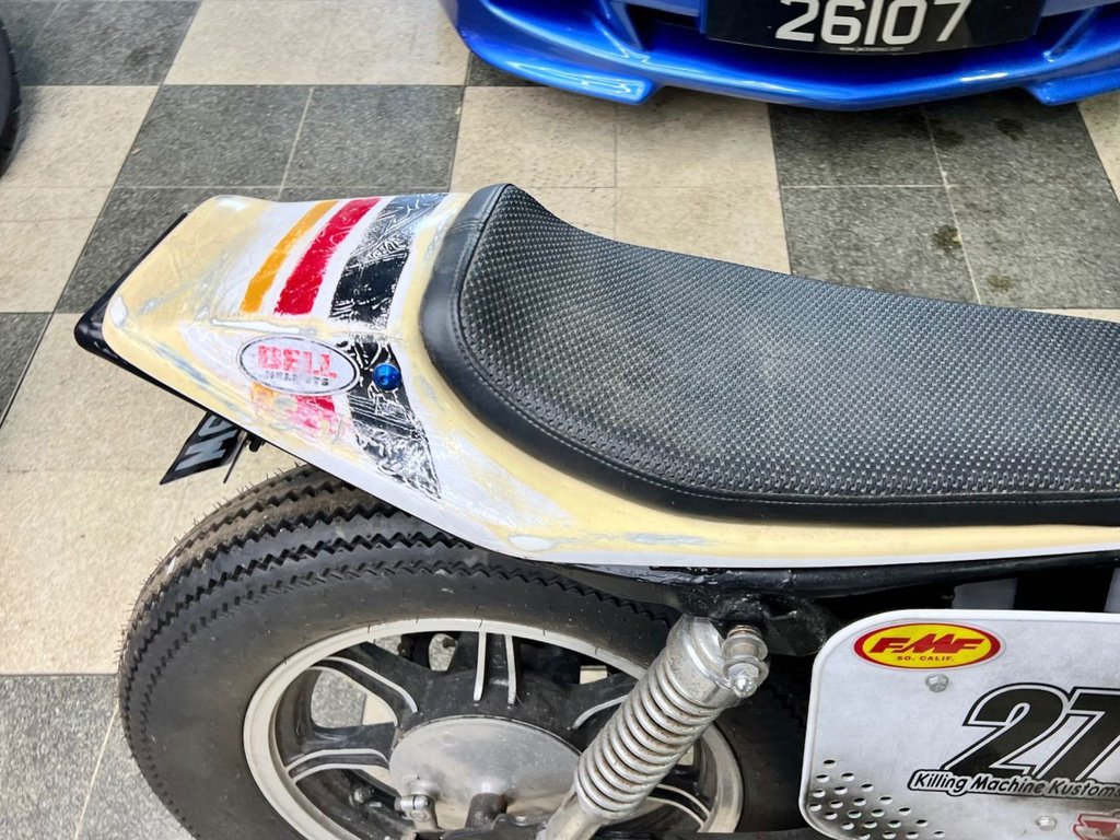 USED 1981 YAMAHA XS XS250 // Custom flat Tracker // Patina // Px swap 
