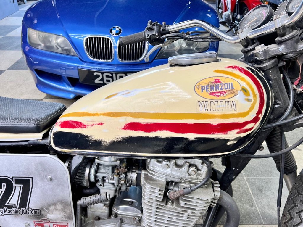 USED 1981 YAMAHA XS XS250 // Custom flat Tracker // Patina // Px swap 