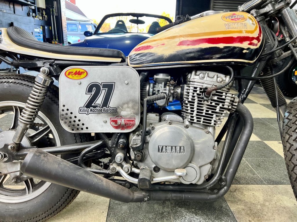 USED 1981 YAMAHA XS XS250 // Custom flat Tracker // Patina // Px swap 