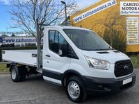 USED 2015 65 FORD TRANSIT 350 TDCi 125 L2 TIPPER 10.5ft ALLOY BODY  DRW Light Weight Alloy Body