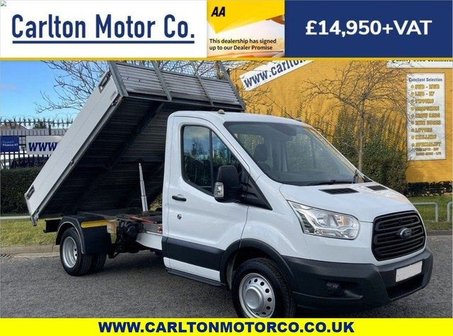 2015 65 Ford Transit 350 TDCi 125 L2 TIPPER 10.5ft ALLOY BODY  DRW