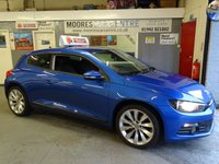 USED 2011 11 VOLKSWAGEN SCIROCCO 2.0 TDI GT BLUEMOTION TECHNOLOGY 2d 140 BHP .....SAT NAV......TIMING BELT DONE