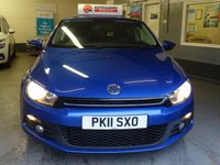 USED 2011 11 VOLKSWAGEN SCIROCCO 2.0 TDI GT BLUEMOTION TECHNOLOGY 2d 140 BHP .....SAT NAV......TIMING BELT DONE