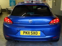 USED 2011 11 VOLKSWAGEN SCIROCCO 2.0 TDI GT BLUEMOTION TECHNOLOGY 2d 140 BHP .....SAT NAV......TIMING BELT DONE