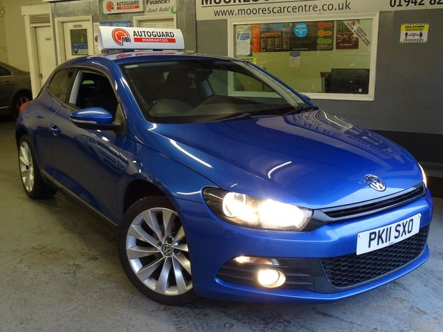 2011 11 Volkswagen Scirocco 2.0 TDI GT BLUEMOTION TECHNOLOGY 2d 140 BHP