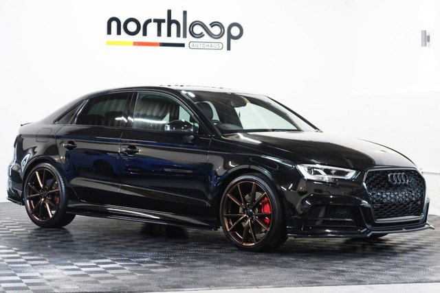 2018 18 Audi A3 2.0 S3 TFSI QUATTRO BLACK EDITION 4d 306 BHP