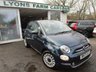 USED 2017 17 FIAT 500 1.2 LOUNGE 3d 69 BHP MAIN DEALER SERVICE HISTORY