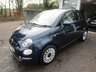 USED 2017 17 FIAT 500 1.2 LOUNGE 3d 69 BHP MAIN DEALER SERVICE HISTORY