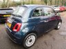USED 2017 17 FIAT 500 1.2 LOUNGE 3d 69 BHP MAIN DEALER SERVICE HISTORY