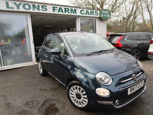 2017 17 Fiat 500 1.2 LOUNGE 3d 69 BHP
