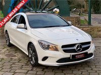 USED 2017 X MERCEDES-BENZ CLA 1.6 CLA 180 SPORT 4d 121 BHP CLA 180 SPORT - AUTOMATIC PADDLE SHIFT - 18 INCH ANTHRACITE ALLOYS - ELEC/PANORAMIC GLASS ROOF - 31801 MILES ONLY - 1 FORMER KEEPER - SERVICE HISTORY - 1/2 LEATHER INTERIOR - APPLE CAR PLAY